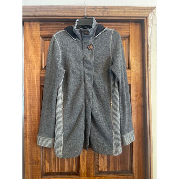 Prana Kari Wool blend cardigan sweater/Jacket L - Picture 3 of 7